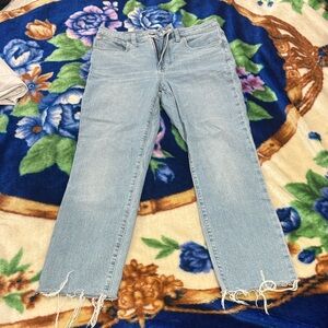 Madewell Faded Blue High-Rise Denim